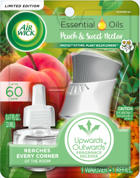 AIR WICK® Scented Oil - Peach & Sweet Nectar - Kit